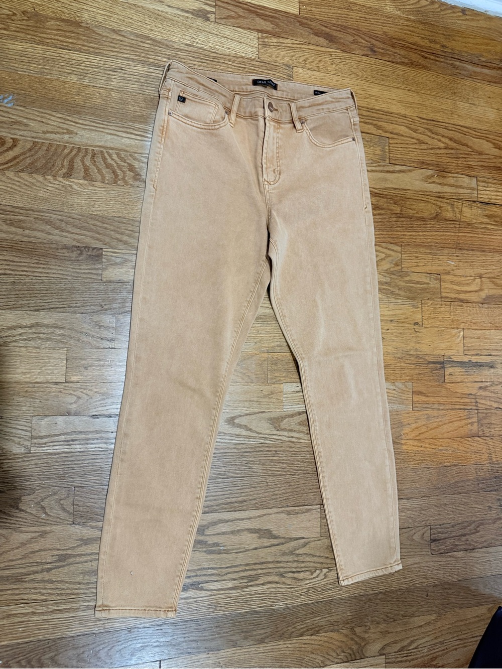 Dear John Gisele High Waisted Skinny Camel Tan Jeans Size 30